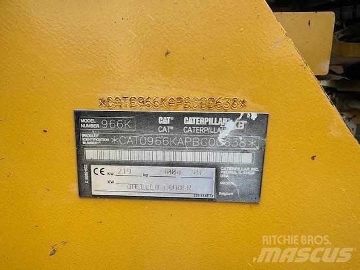 CAT 966K Utovarivači na kotačima