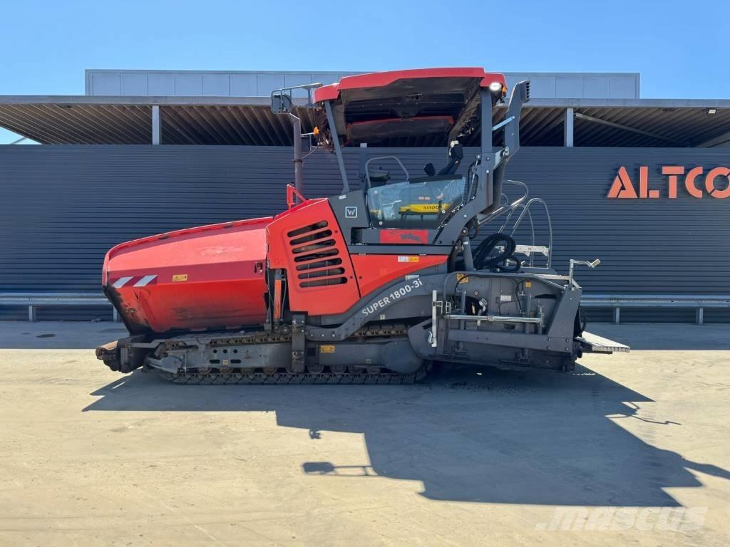 Vögele SUPER 1800-3I Asfaltni finišeri