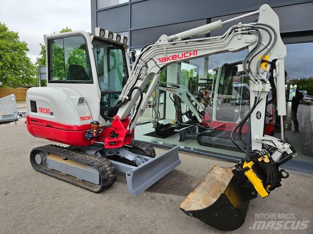 Takeuchi TB 230 Mini bageri <7t