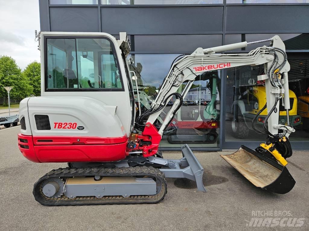 Takeuchi TB 230 Mini bageri <7t