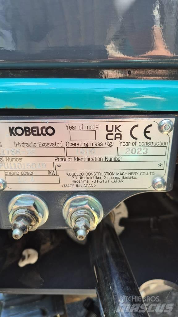 Kobelco SK 17 SR Mini bageri <7t