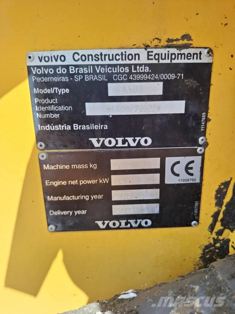 Volvo L 50 D Utovarivači na kotačima