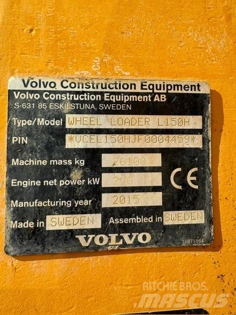 Volvo L 150 H Utovarivači na kotačima