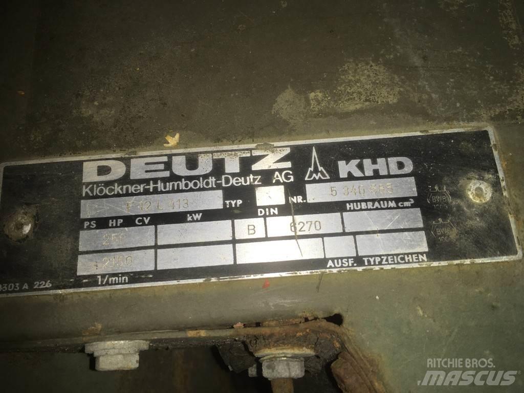 Deutz F12L413 USED Građevinarstvo – ostalo