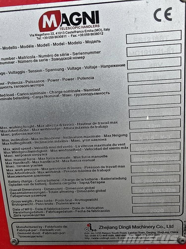 Magni ES 1218 RT Škaraste platforme