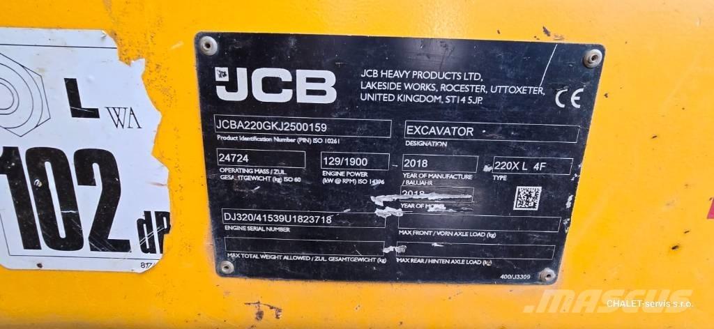 JCB 220 XL 4F Bageri gusjeničari