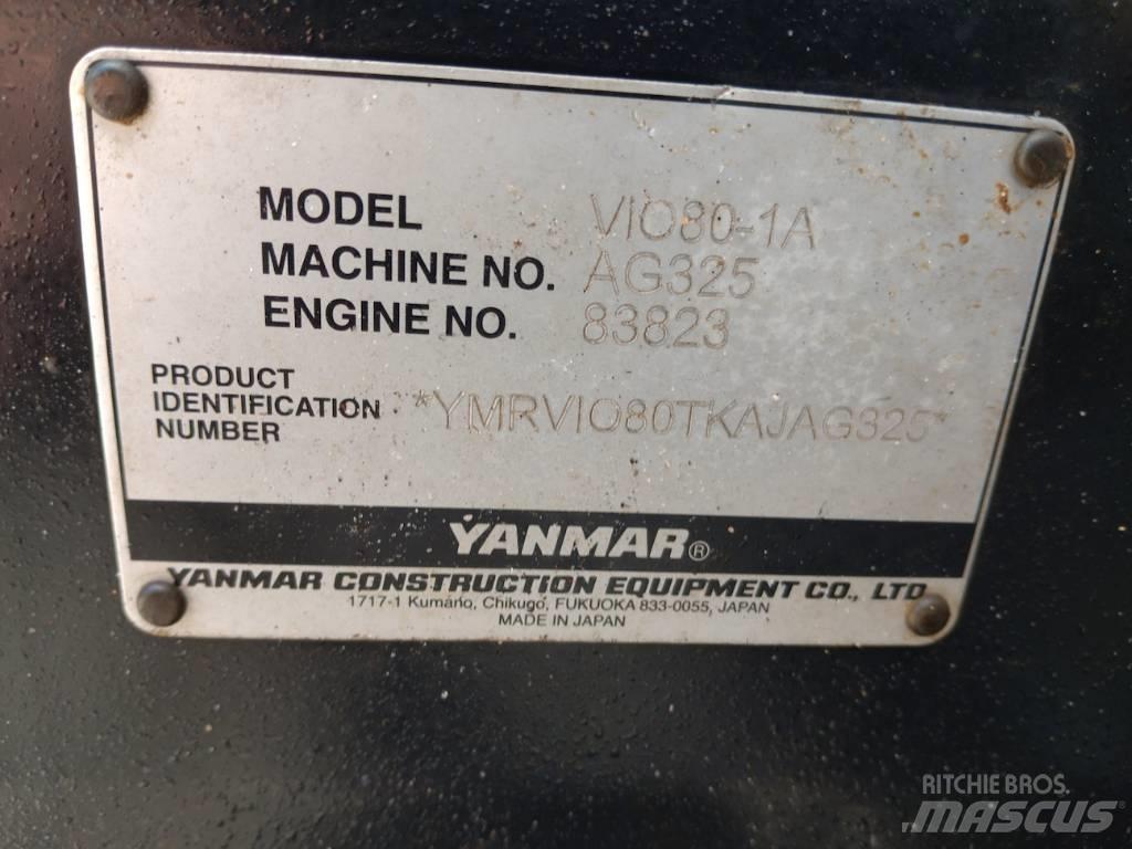 Yanmar ViO80-1a Bageri gusjeničari