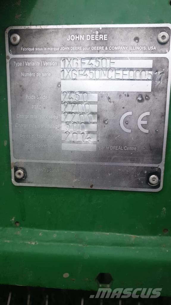 John Deere F 450 Rolo balirke