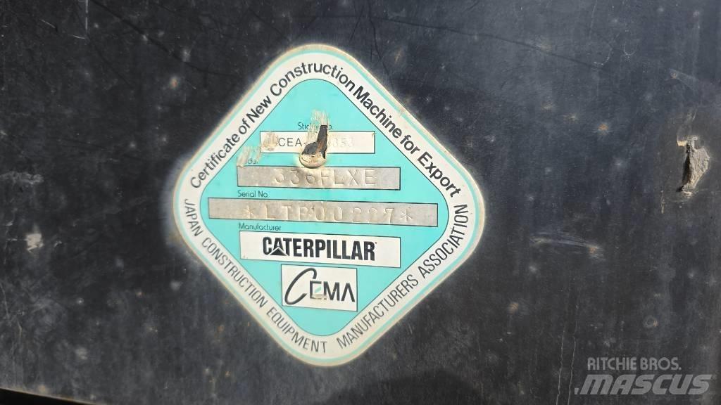 CAT 336 F L Bageri gusjeničari