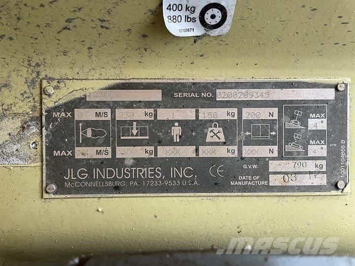 JLG 1230ES Škaraste platforme