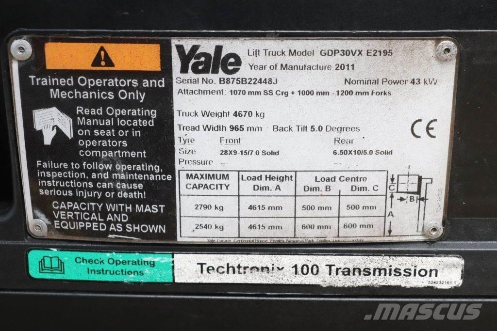 Yale GDP30VX Dizelski viličari