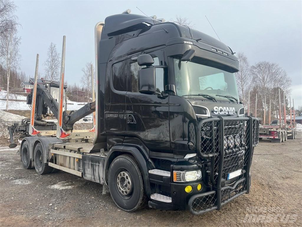 Scania R 580 Kamioni za drva
