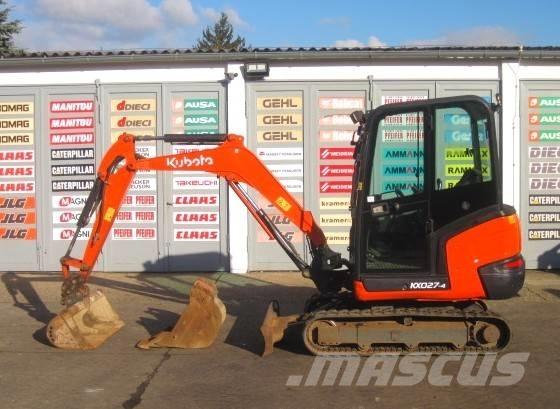 Kubota KX027-4 Mini bageri <7t