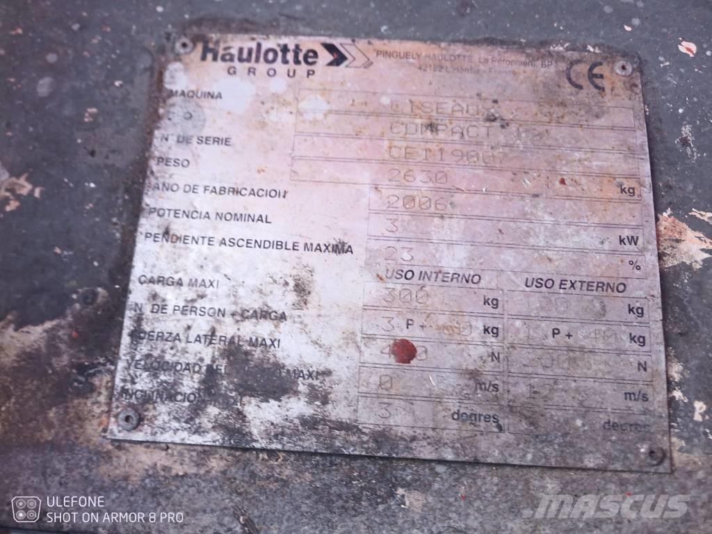 Haulotte Compact 12 Škaraste platforme