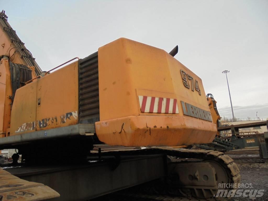Liebherr R974 B SEW Bageri za manipuliranje materijalom / otpadom
