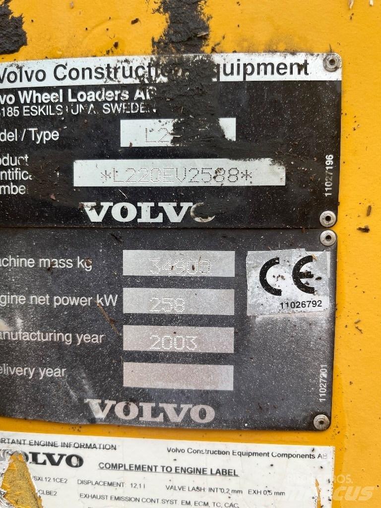 Volvo L 220 E Utovarivači na kotačima