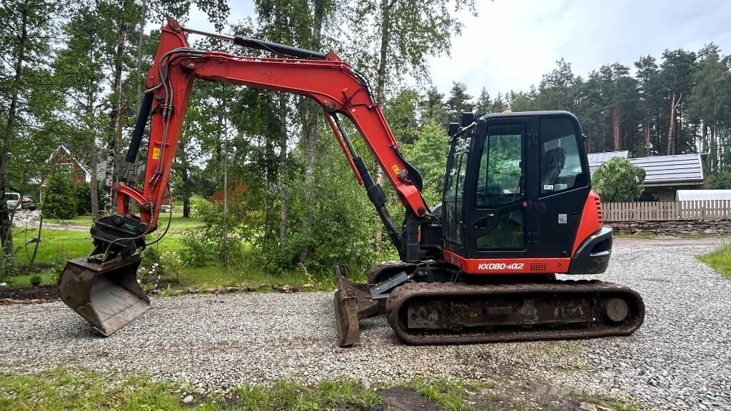 Kubota KX 080-4 CX Midi bageri 7t – 12t