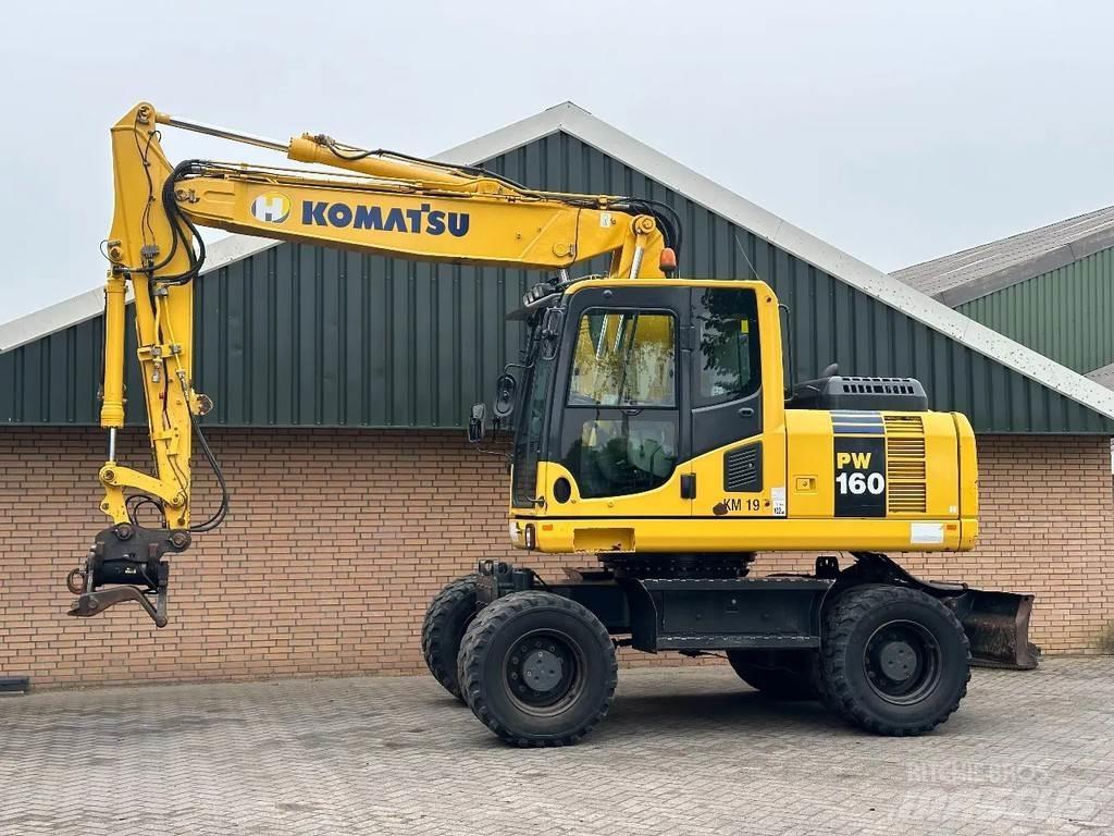 Komatsu PW160-8 Bageri na kotačima