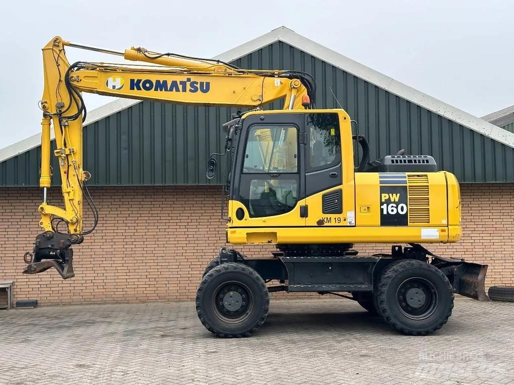Komatsu PW160-8 Bageri na kotačima
