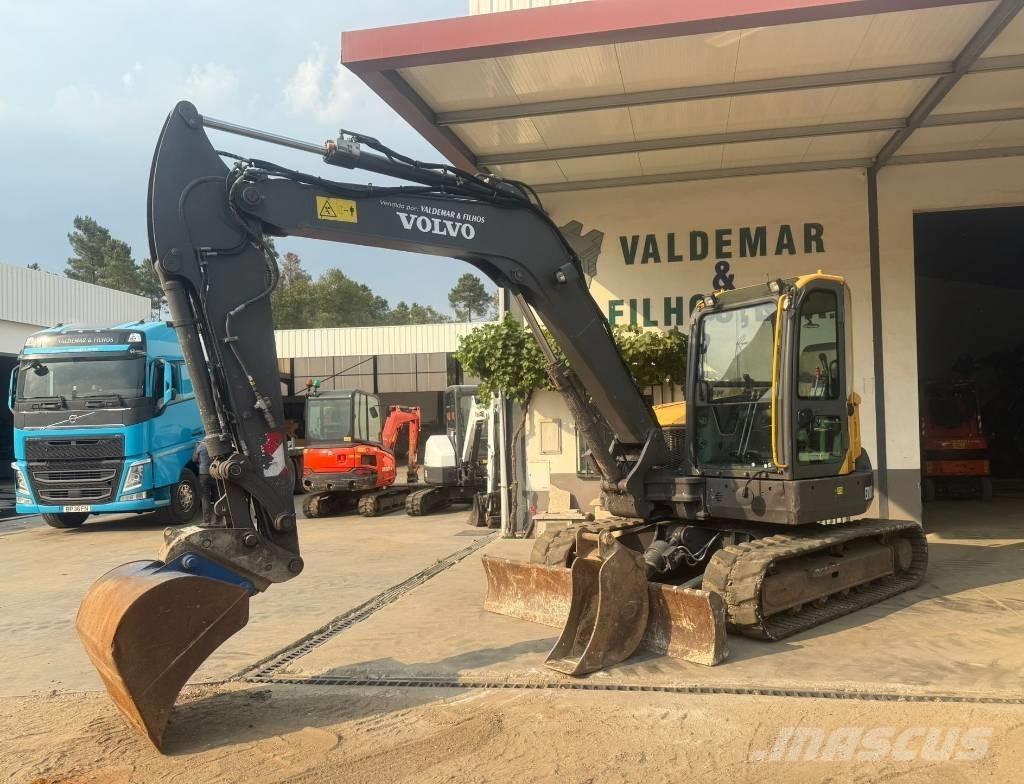 Volvo ECR 88 D Midi bageri 7t – 12t