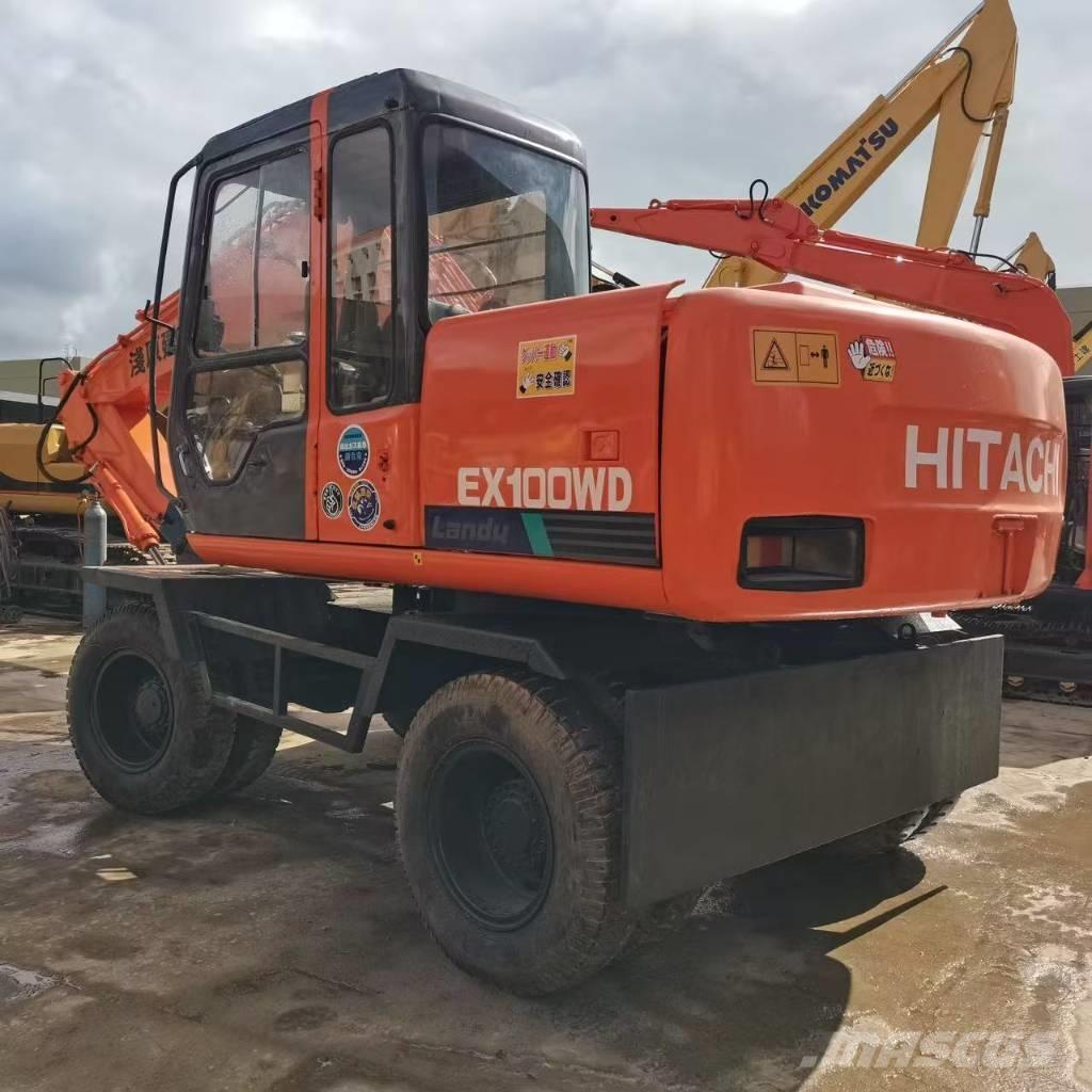 Hitachi EX 100 W D Bageri na kotačima