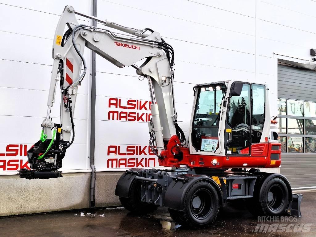 Takeuchi TB 395 W Bageri na kotačima