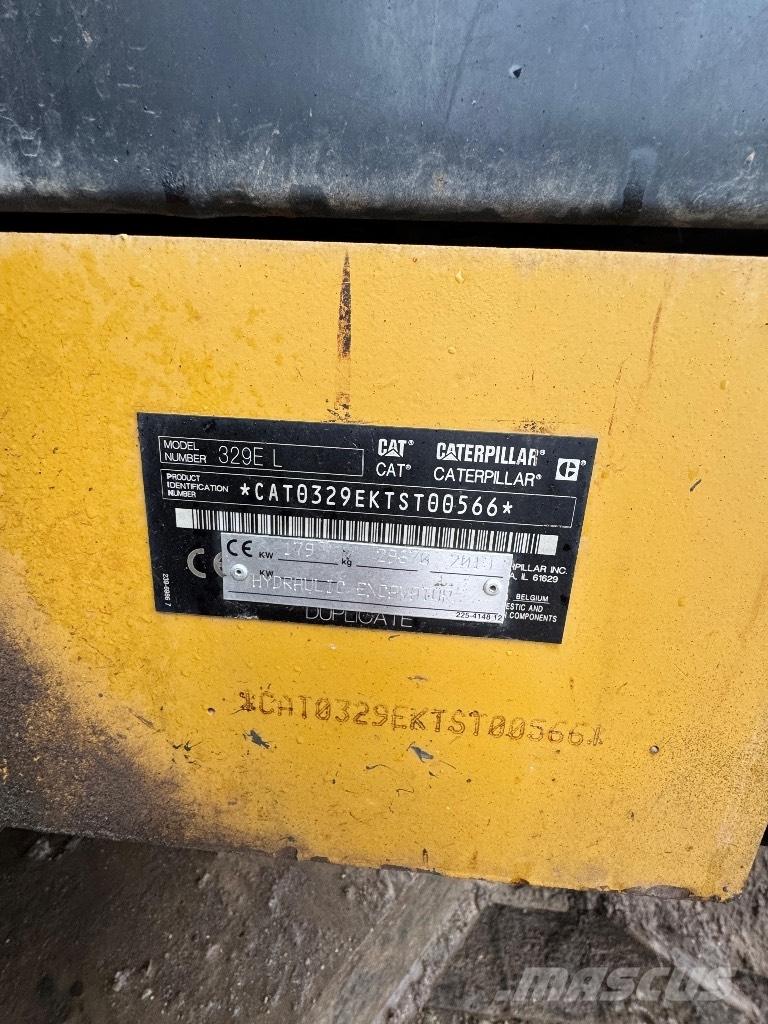 CAT 329 EL Bageri gusjeničari