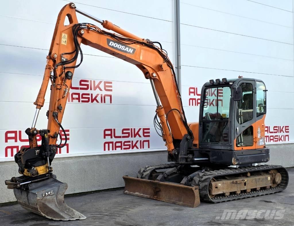 Doosan DX 80 R Midi bageri 7t – 12t