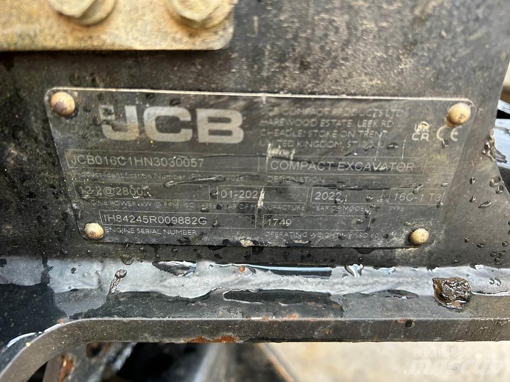 JCB 16C-1 Mini bageri <7t