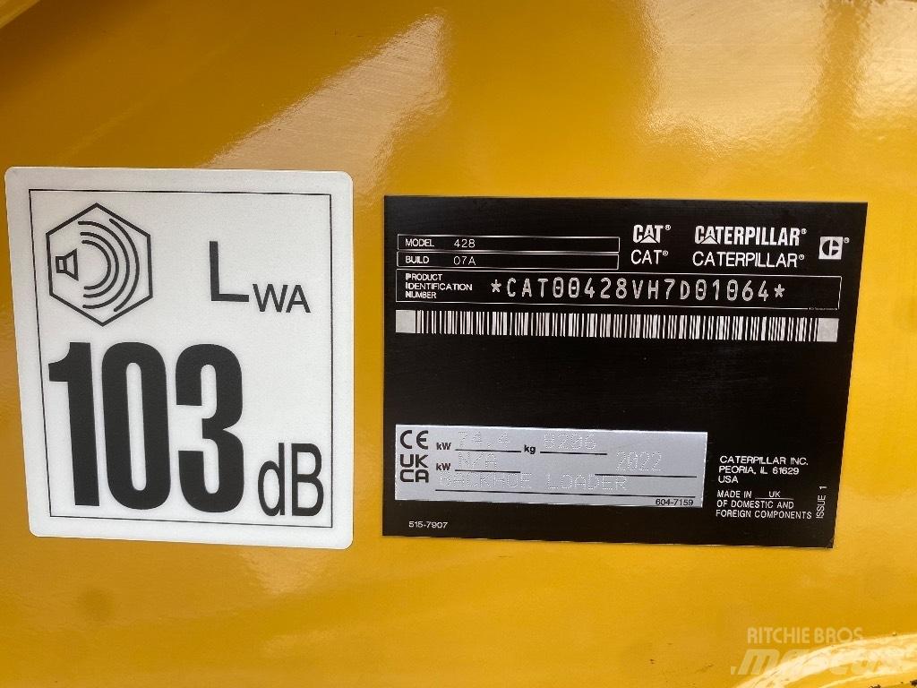CAT 428 Utovarni rovokopači