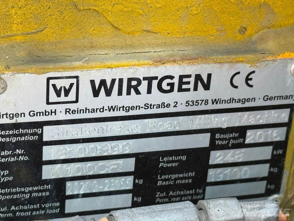 Wirtgen W100CFI Asfaltne hladne glodalice