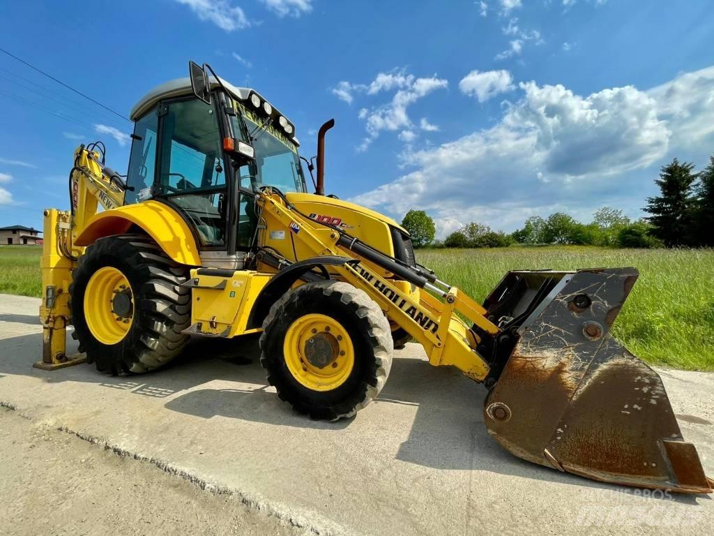 New Holland B 100 C Utovarni rovokopači