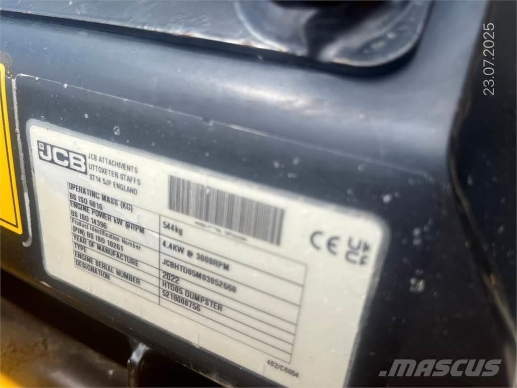 JCB HTD5 Demperi za gradilišta
