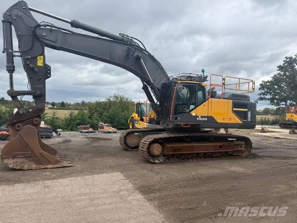 Volvo EC 480 E L Bageri gusjeničari