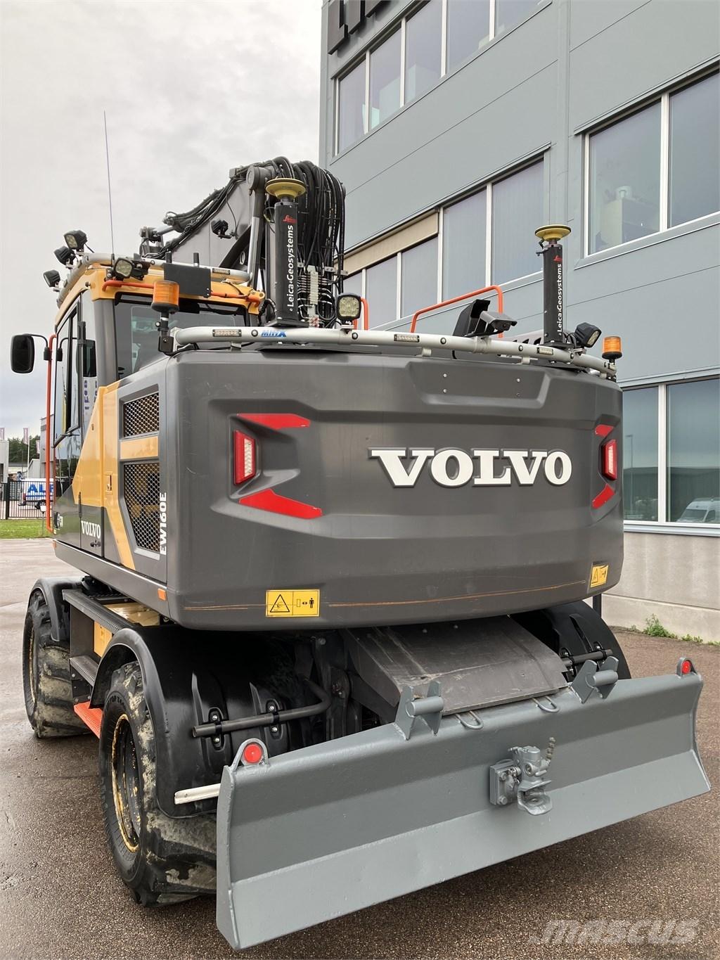 Volvo EW 160 E Bageri na kotačima