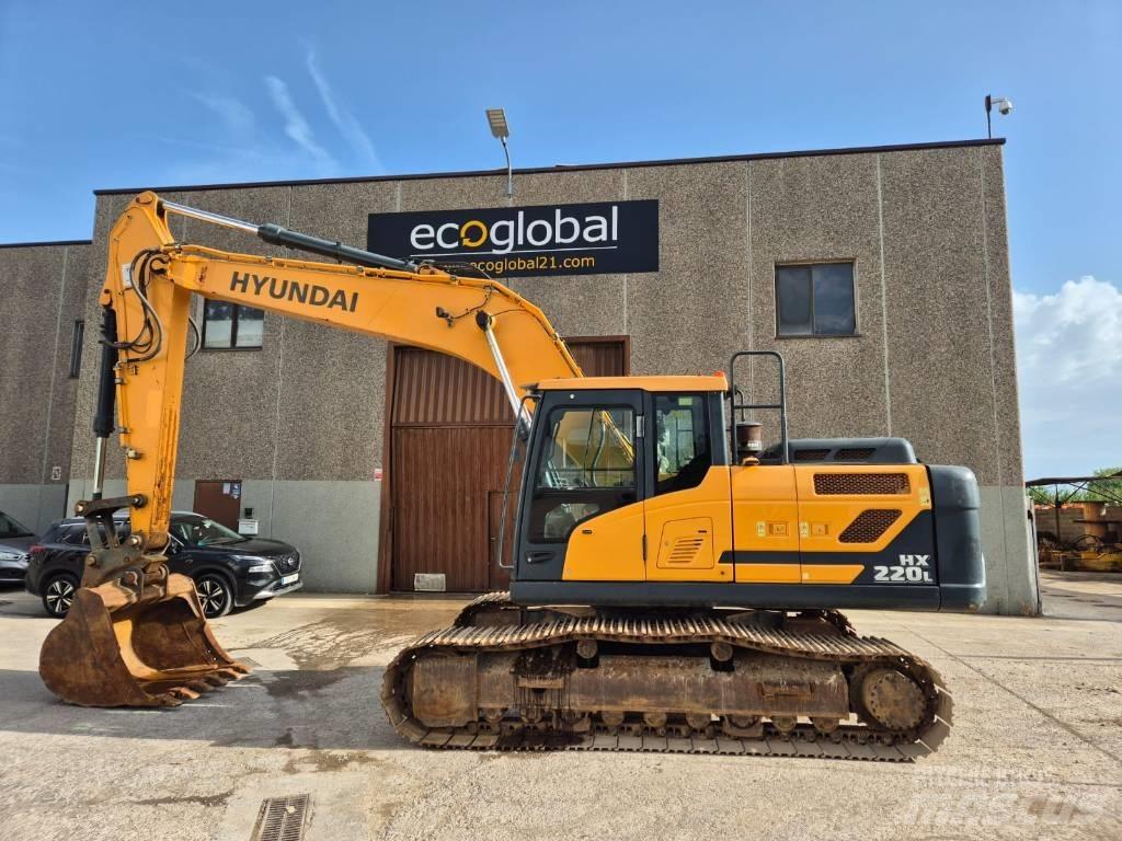 Hyundai HX 220 L Bageri gusjeničari