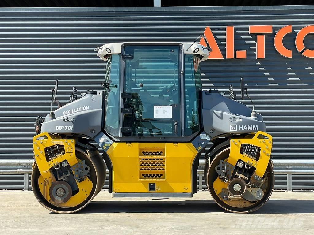 Hamm DV+ 70I VO-S Valjci sa dvojnim bubnjem