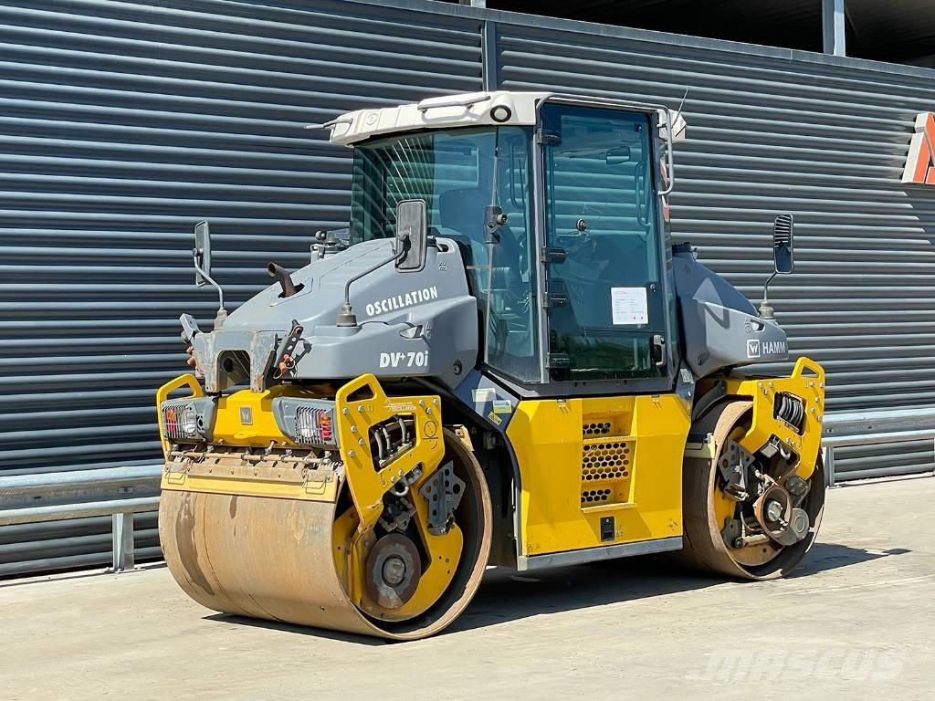 Hamm DV+ 70I VO-S Valjci sa dvojnim bubnjem