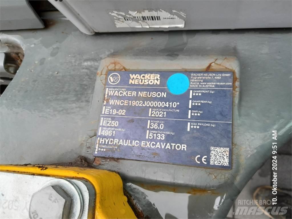 Wacker Neuson EZ50 Mini bageri <7t