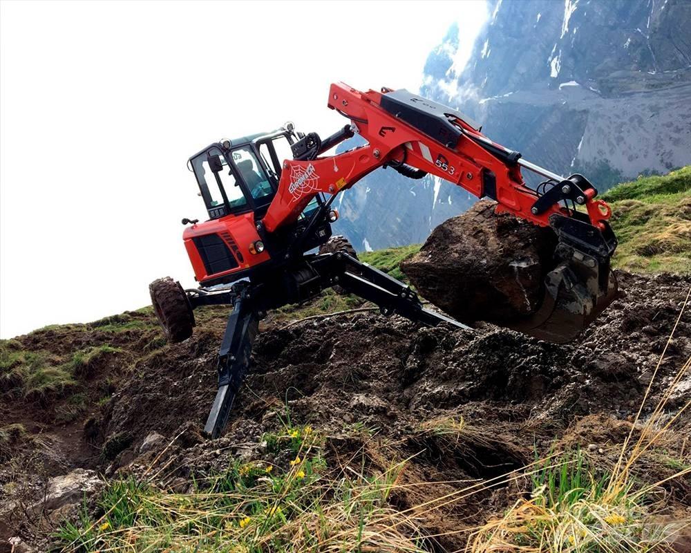Euromach R555 Amfibijski bageri