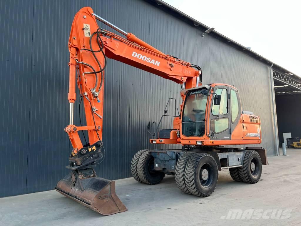 Doosan DX170W Bageri na kotačima