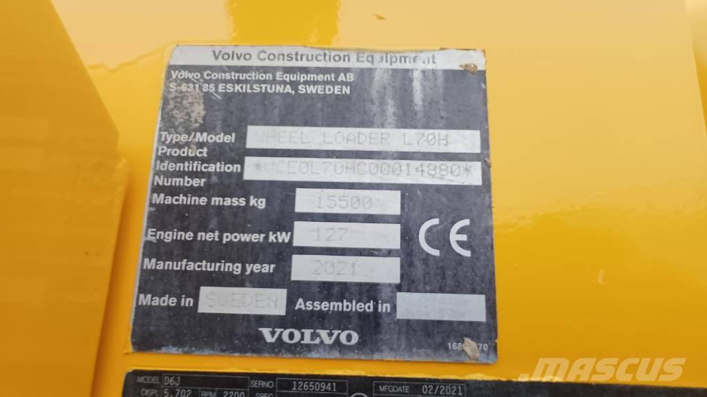 Volvo L 70 H Utovarivači na kotačima