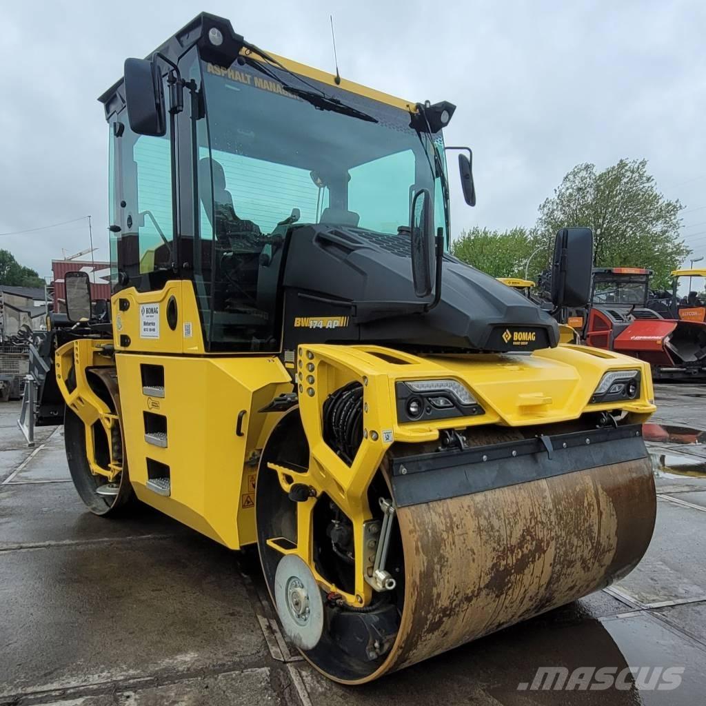 Bomag BW 174 AP-5 AM Valjci sa dvojnim bubnjem