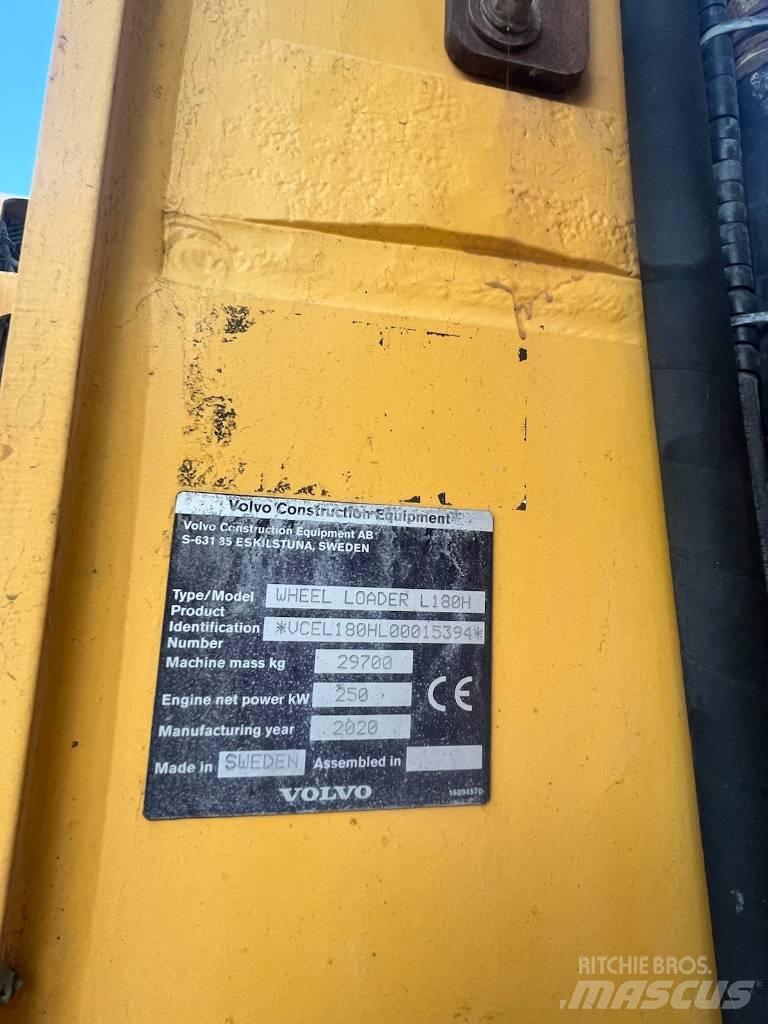 Volvo L 180 H Utovarivači na kotačima