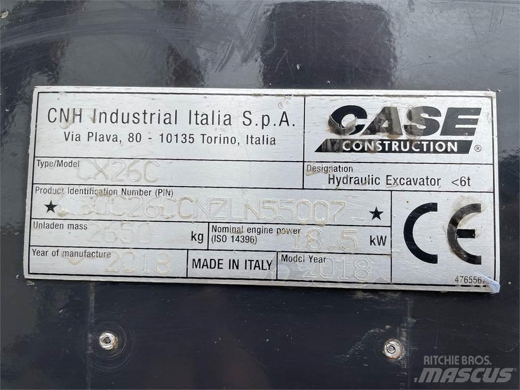 CASE CX26C Bageri na kotačima