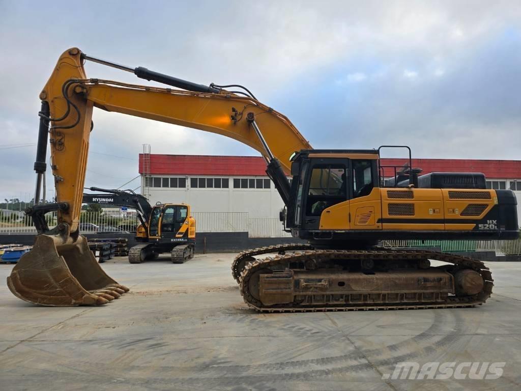 Hyundai HX 520 L Bageri gusjeničari