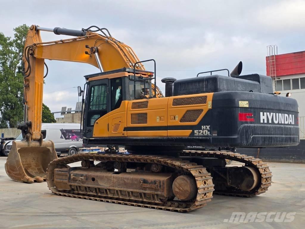 Hyundai HX 520 L Bageri gusjeničari