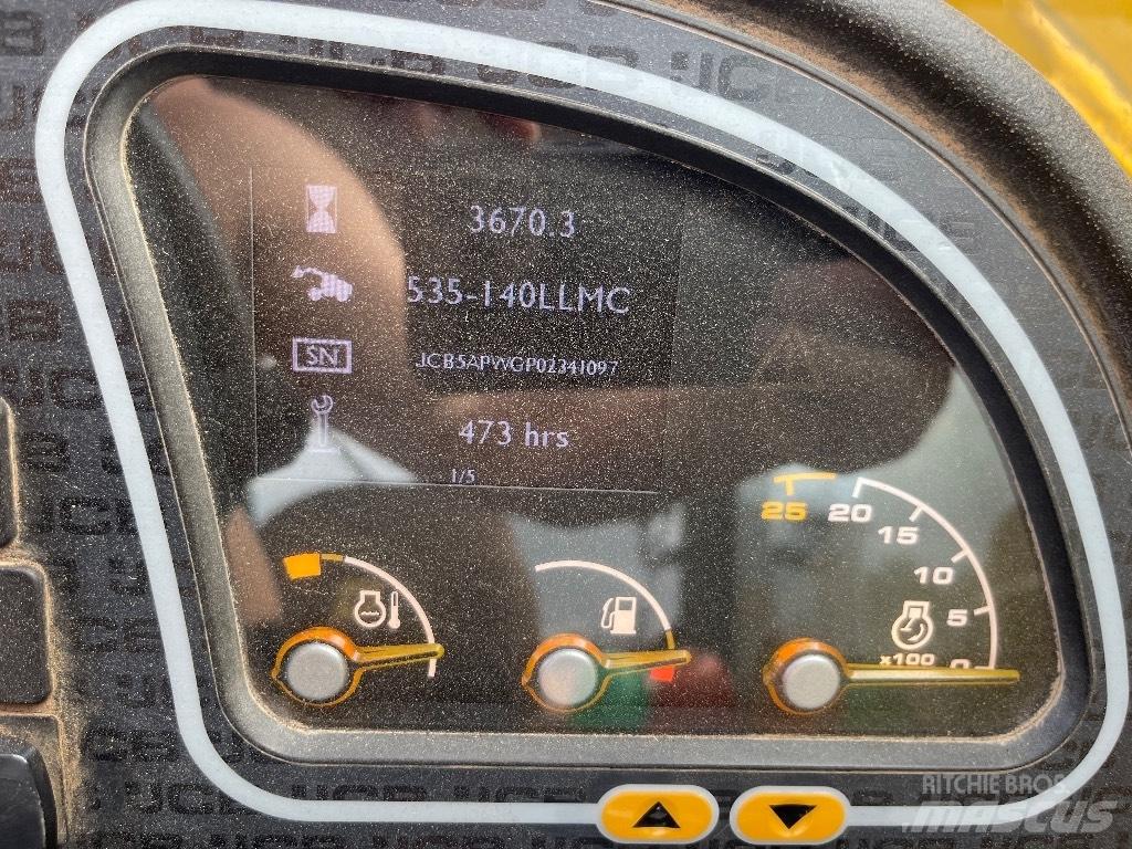 JCB 535-125 Teleskopski viličari