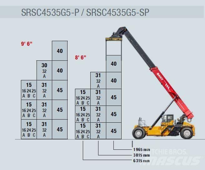 Sany SRSC4535G5-SP Dohvatni viličari
