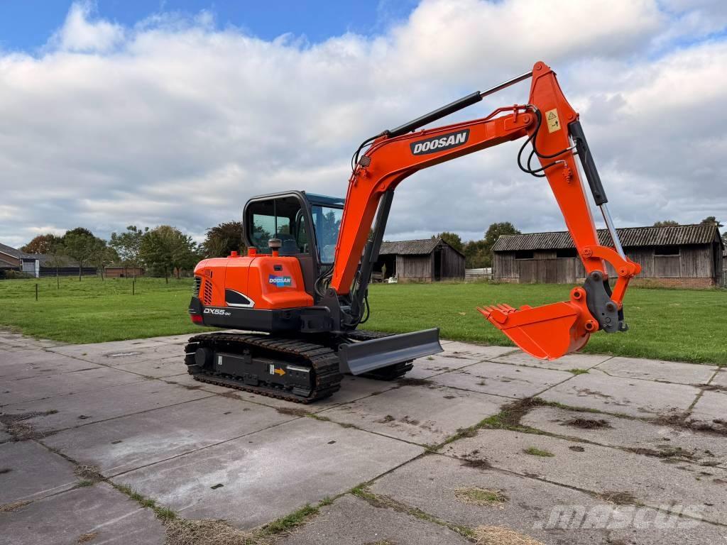 Doosan DX 55-9 C Mini bageri <7t